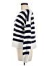 J.Crew 100% Cotton Stripes White Pullover Sweater Size M - photo 5