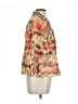 Chico's Print Orange Jacket Size Lg (2) - photo 4