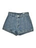 Shein Blue Denim Shorts Size 28 waist - photo 1