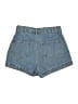 Shein Blue Denim Shorts Size 28 waist - photo 2
