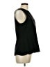 Theory Black Sleeveless Blouse Size L - photo 4