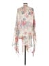 Torrid 100% Polyester Ivory Poncho One size - photo 2