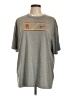 Nike 100% Polyester Gray Short Sleeve T-Shirt Size L - photo 1