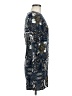 Unbranded Print Blue Casual Dress Size M (estimated) - photo 4