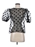 Nasty Gal Inc. 100% Polyester Silver 3/4 Sleeve Blouse Size S - photo 1