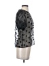Nasty Gal Inc. 100% Polyester Silver 3/4 Sleeve Blouse Size S - photo 4
