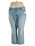 Good American Hearts Blue Jeans Size 24 waist - photo 1