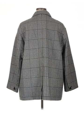Madewell Oversized Dorset Blazer in Adkins Plaid (view 2)