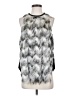 Sachin + Babi Silver Sleeveless Top Size S - photo 1