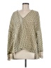 Area Stars Tan Long Sleeve Blouse Size M - photo 1
