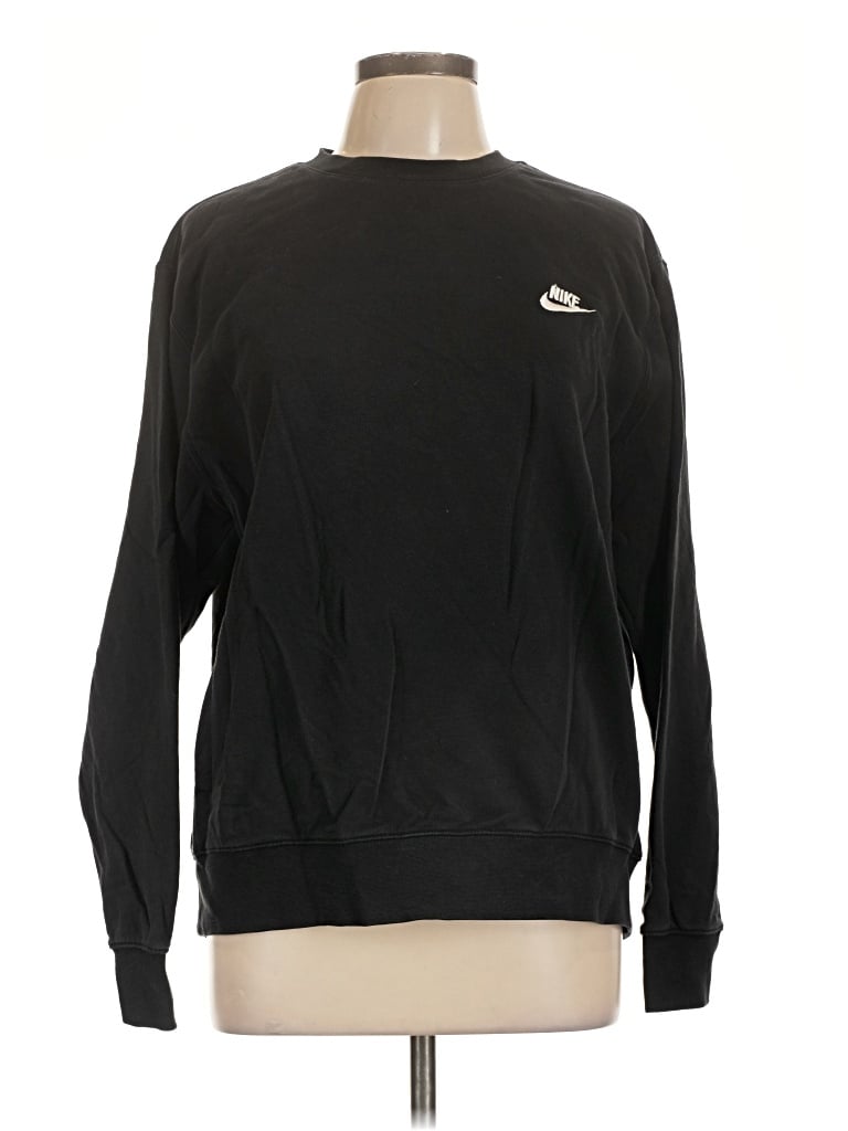 Pre-owned Nike Pullover Sweater In Black