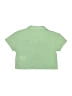Kate Mack Green Short Sleeve Button-Down Shirt Size 8 - photo 2