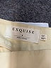 EXQUISE Solid Ivory Khaki Shorts Size S - photo 3