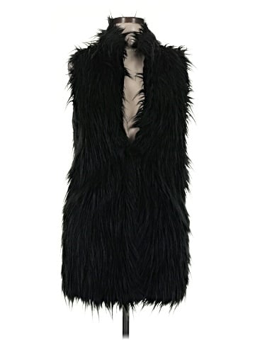 Adrianna Papell Faux Fur Vest (view 1)