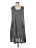 Transparente Chevron-herringbone Gray Casual Dress One size - photo 1