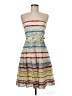 Kay Unger Print Ivory Cocktail Dress Size 6 - photo 1