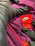 Nike 100% Polyester Color Block Purple Track Jacket Size S - photo 6