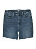 Max Studio Blue Denim Shorts Size 14 - photo 1
