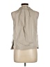 Lida Baday Tan Sleeveless Blouse Size 10 - photo 2