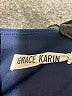 Grace Karin Solid Blue Casual Dress Size S - photo 7
