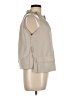 Lida Baday Tan Sleeveless Blouse Size 10 - photo 4