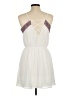 Want and Need 100% Polyester White Casual Dress Size L - photo 2