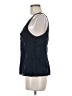 Vera Wang 100% Silk Black Sleeveless Silk Top Size 6 - photo 5