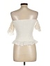 Bacio 100% Cotton Ivory Sleeveless Blouse Size L - photo 2
