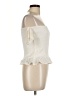 Bacio 100% Cotton Ivory Sleeveless Blouse Size L - photo 4