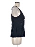 Vera Wang 100% Silk Black Sleeveless Silk Top Size 6 - photo 4