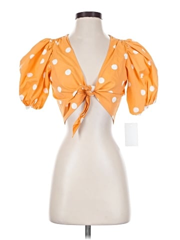 For Love & Lemons Short Sleeve Blouse (view 1)