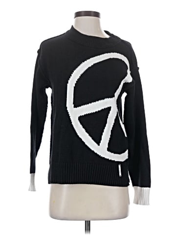 Peace Love World Pullover Sweater (view 1)