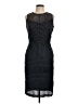 J. Taylor 100% Polyester Black Cocktail Dress Size 10 - photo 1
