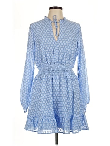 Aqua Casual Dress (view 1)