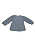 Mud Pie Blue 3/4 Sleeve Blouse Size 12-18 mo - photo 2