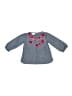 Mud Pie Blue 3/4 Sleeve Blouse Size 12-18 mo - photo 1
