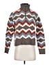 Toad & Co 100% Wool Chevron-herringbone Brown Wool Pullover Sweater Size S - photo 1