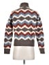 Toad & Co 100% Wool Chevron-herringbone Brown Wool Pullover Sweater Size S - photo 2