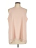 Adrienne Vittadini 100% Polyester Pink Sleeveless Blouse Size L - photo 1