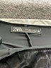 Zara 100% Polyester Solid Black Casual Skirt Size S - photo 3