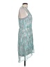 Ella Moss 100% Silk Teal Sleeveless Silk Top Size L - photo 4