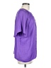Ann Taylor 100% Polyester Purple Short Sleeve Blouse Size M - photo 4