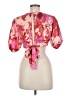 Shein Pink Short Sleeve Blouse Size 6 - photo 2
