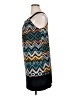 En Focus Studio Chevron-herringbone Teal Casual Dress Size 14 - photo 5