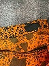 Topshop 100% Polyester Animal Print Brown Long Sleeve Blouse Size 6 - photo 7