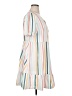 Shein Curve Stripes White Casual Dress Size 1X - photo 4