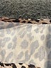 Unbranded 100% Polyester Animal Print Brown Short Sleeve Blouse Size S - photo 7