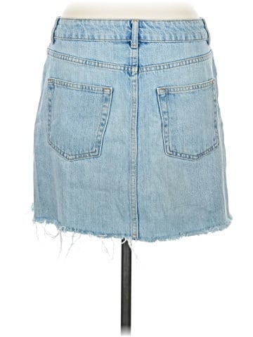 Topshop Denim Skirt (view 2)