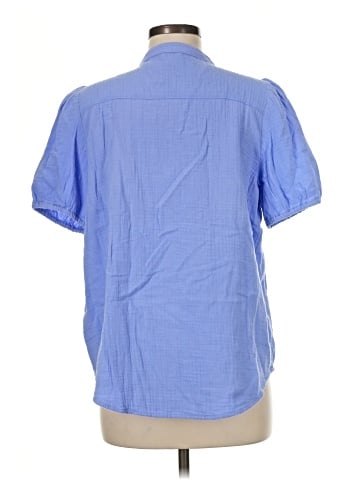 J.Crew Factory Store Short Sleeve Blouse (view 2)
