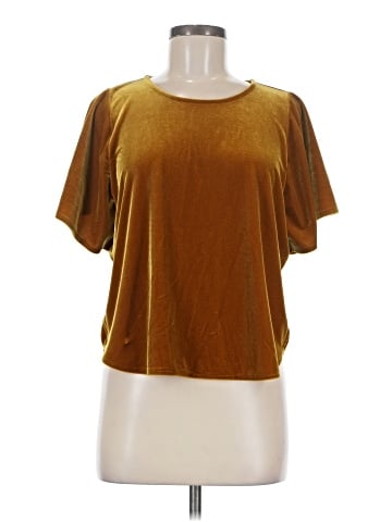 Madewell Velvet Butterfly Top (view 1)